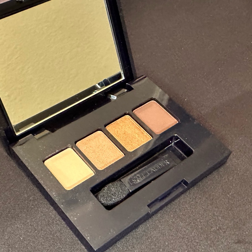 Estee Lauder Blush Pink Cosmetic Bag & Eyeshadow Palette Gift Set - Picture 6 of 6